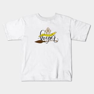 Black 'I'm A Keeper' Pun - Yellow Kids T-Shirt